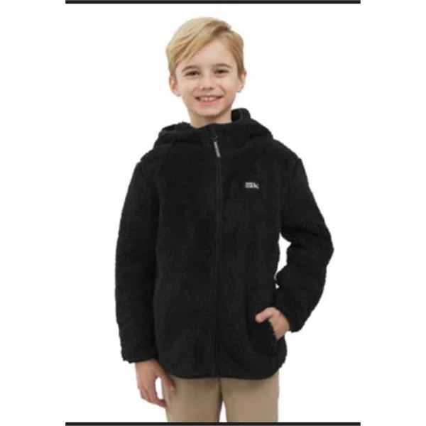 Eddie Bauer Kids Youth Fleece Jacket XL/14-16 Black