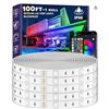 Image 1 : AILBTON 100ft Outdoor LED Strip Lights, IP68 Waterproof, Multi-Color, with App Control