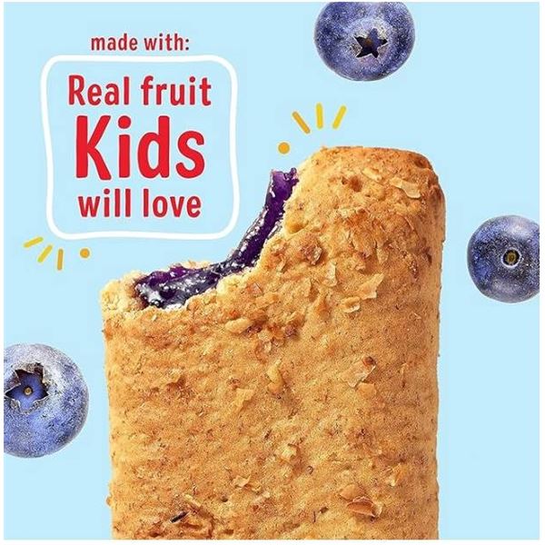 Lot of 2 Kellogg’s Nutri-Grain Blueberry 590g 16 Bars