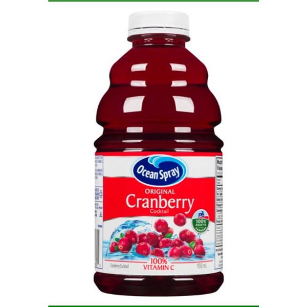 Ocean Spray Cranberry Cocktail 6 x 950mL Bottles