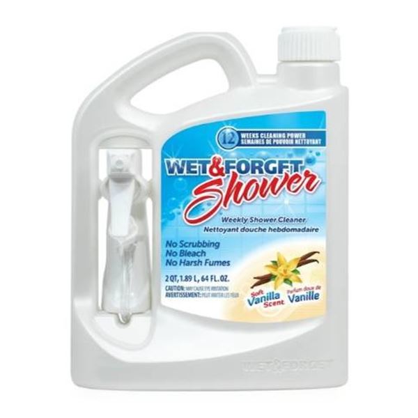 Wet and Forget Vanilla Scent Weekly Shower Cleaner – 1.89-L