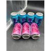 Image 1 : 7 Cans Of Poppi Assorted Flavors Wild Berry and Doc Pop Flavors – 355 mL Each