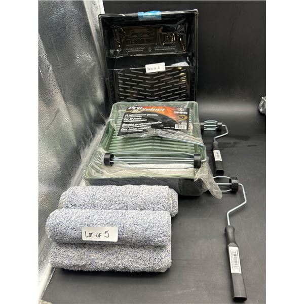 Simms Pro Select Paint Roller Set with Trays and Roller Refills (Multiple Pieces)