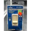 Image 2 : Leviton Decora SureSlide 3-Way Slide Dimmer Ivory Model No. 6633-PLI