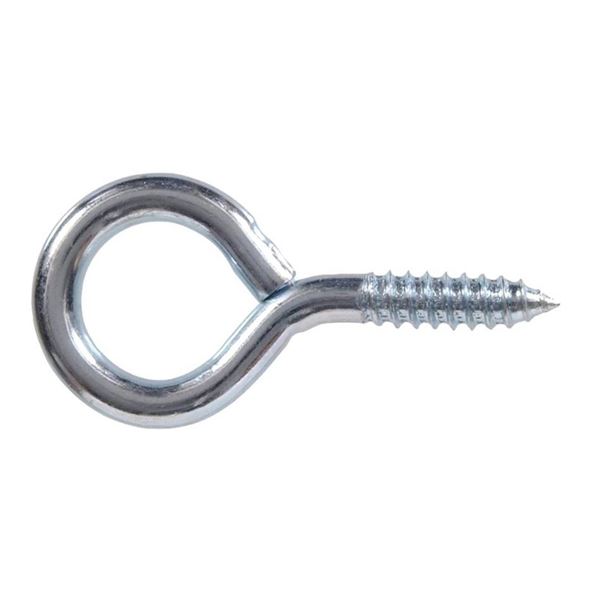 Hillman Screw Eyes, Model 851735, Zinc, Size 1-9/16 Inch