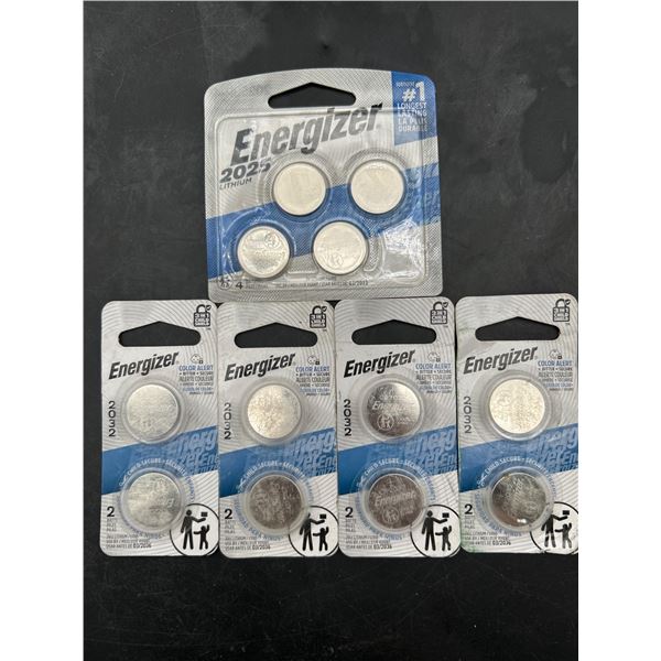 Lot of Energizer 2025 and 2032 Lithium Coin Batteries