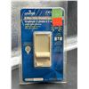 Image 2 : Leviton Decora SureSlide 3-Way Slide Dimmer Ivory Model No. 6633-PLI