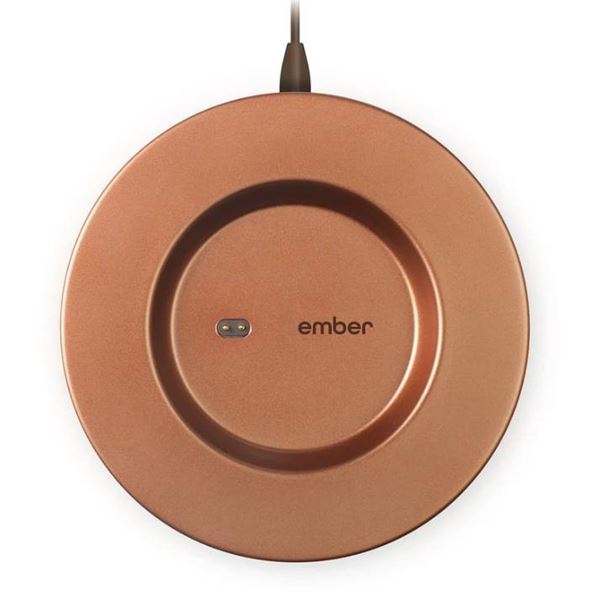 Ember Charging Coaster 2 for Temperature Control Smart Mug, Copper