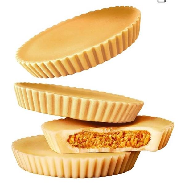 Lot of 3 Reese’s White Peanut Butter Cups Thins, 165g Each