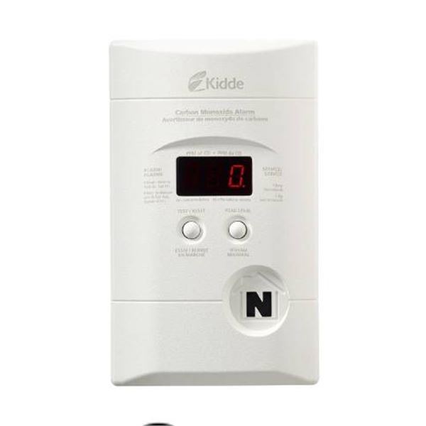 Kidde Carbon Monoxide Alarm with Digital Display, Plug-In Model