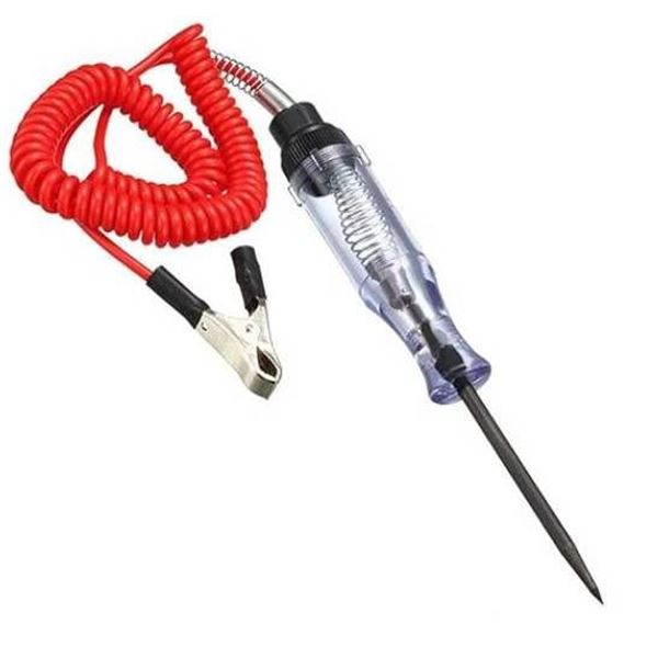Automotive Test Light, 6V-24V Circuit Tester with Coil Cord