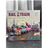 Image 2 : Rail Train Set for Toddlers, Magnetic Train Toys for Toddlers