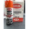 Image 2 : Lot of 6 – Krylon Rust Protector Aerosol Spray Paint – Enamel Based – Glo