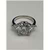 Image 4 : $3000 APPRAISED 5.00 CARAT MOISSANITE SOLITAIRE RING