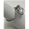 Image 5 : $3000 APPRAISED 5.00 CARAT MOISSANITE SOLITAIRE RING