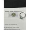 Image 7 : $1800 APPRAISED 3.00 CARAT BRILLIANT CUT SOLITAIRE RING