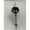 Image 2 : $1800 APPRAISED 3.00 CARAT BLACK MOISSANITE RING