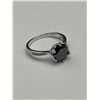 Image 3 : $1800 APPRAISED 3.00 CARAT BLACK MOISSANITE RING
