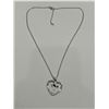 Image 2 : Heart-Shaped Pendant Necklace With Diver and Inscription