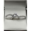 Image 1 : Ladies Triple 1.0 Carat Solitaire wedding ring set