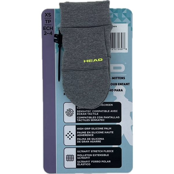 Head Sensatec XS TP 2-4 Ultrafit Stretch Fleece Mittens