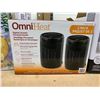 Image 2 : OmniHeat Digital Ceramic Personal Heater, 2 Pack