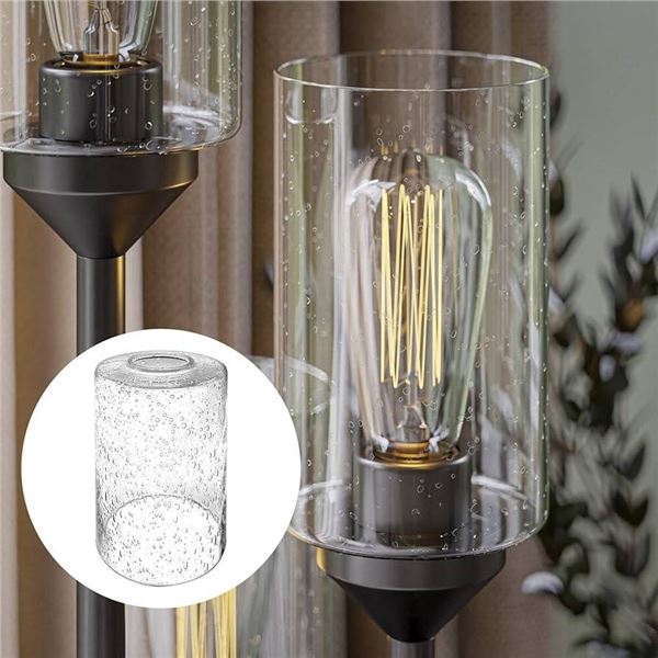 Matte Black Wall-Mounted Outdoor Light Fixtures with Clear Glass Shades
