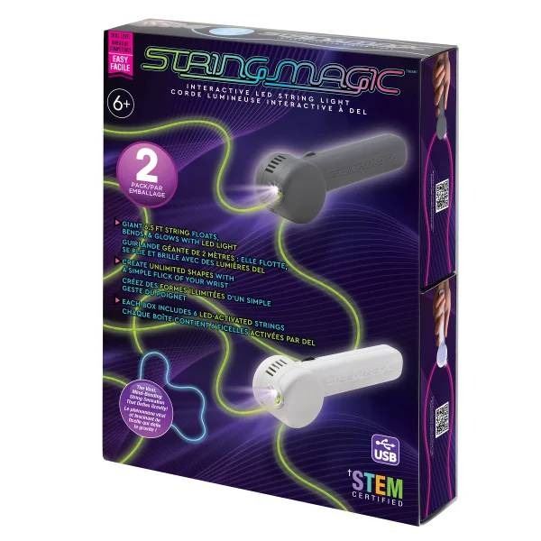 GloMagic LED String Light with USB Connectivity, STEM Certified, 6+