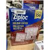 Image 2 : Ziploc Holiday Edition Storage Bags 156 Count