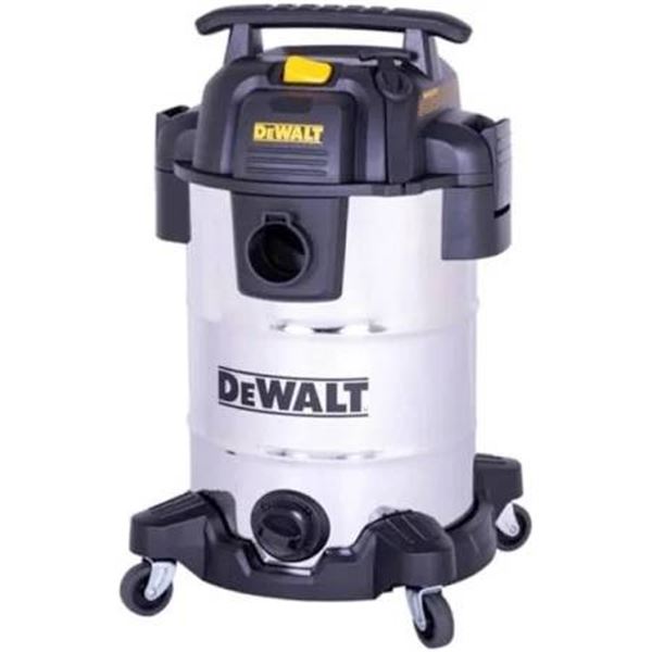 DeWALT 30L 8 Gallon Stainless Steel Wet/Dry Vacuum, Model DXV08S