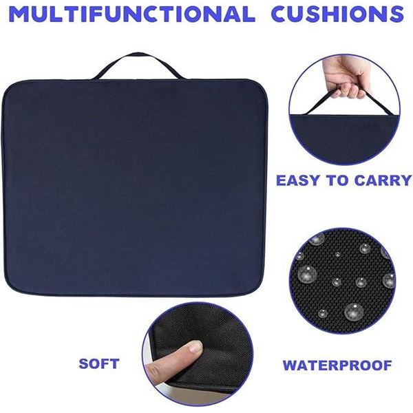 Black Heated Stadium Seat
