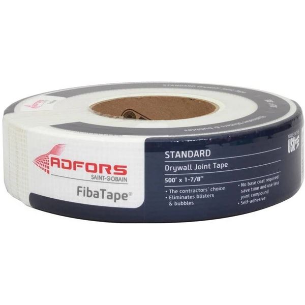 Fibafuse Drywall Joint Tape, 250 ft, White