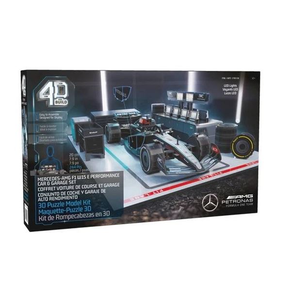 Mercedes-AMG Petronas Formula One 4D Model Kit with 318 Pieces