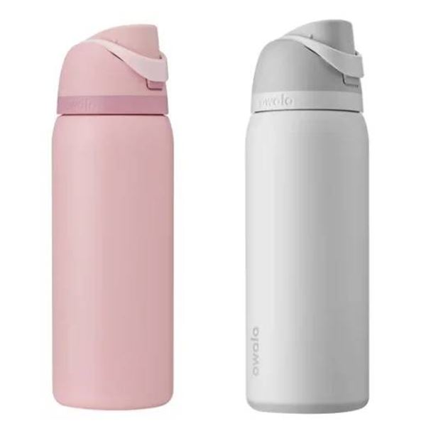 Owala Leak-Proof Insulated Bottles with Built-In Straw 2-Pack