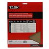 Image 1 : Task Aluminum Oxide Sandpaper, 100 Grit, 5-Pack