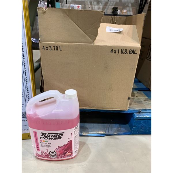 Turbo Power Windshield Washer – 0 Degrees Celsius, 1 Gallon (4 Units)
