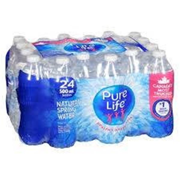 Pure Life Spring Water, 35 Bottles x 500mL