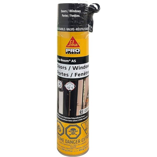 Sika Boom AS Low Expansion Foam 850g – Lot of 12