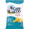 Image 1 : Cape Cod Kettle Cooked Potato Chips 220G Sea Salt And Vinegar – 12 Count
