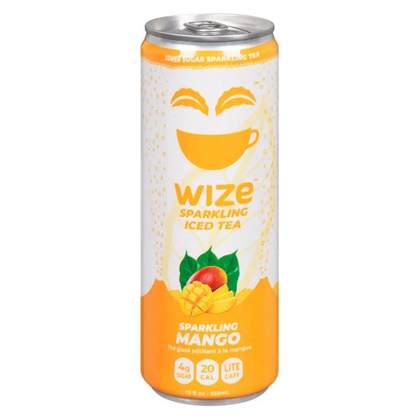Wize Iced Tea Sparkling Mango