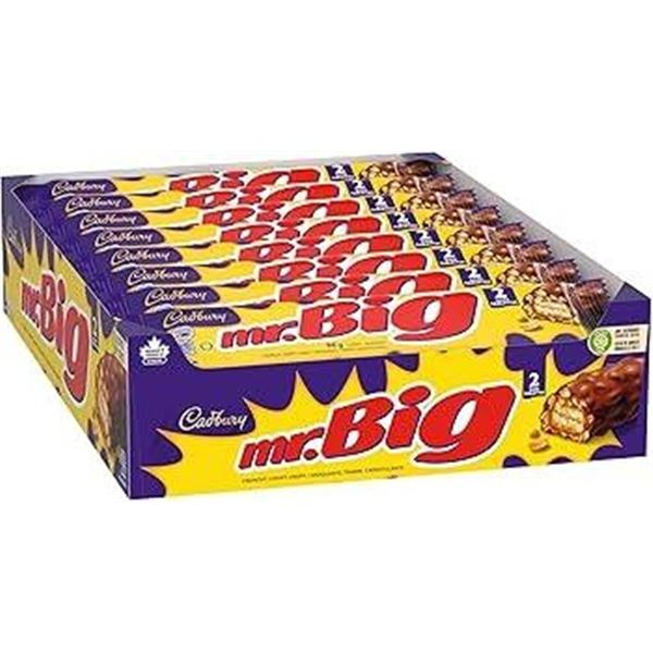 Cadbury Mr. Big Candy Bars, 24 x 90g Bars