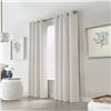 Image 1 : White 52×84 Inch (132×213 cm) Curtain Panel With Barcode X0040-SA3P