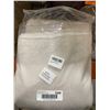 Image 2 : White 52×84 Inch (132×213 cm) Curtain Panel With Barcode X0040-SA3P