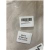 Image 3 : White 52×84 Inch (132×213 cm) Curtain Panel With Barcode X0040-SA3P