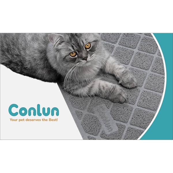 Purple Pet Cat Jumbo Litter Mat in Varying Colors LOT OF 2