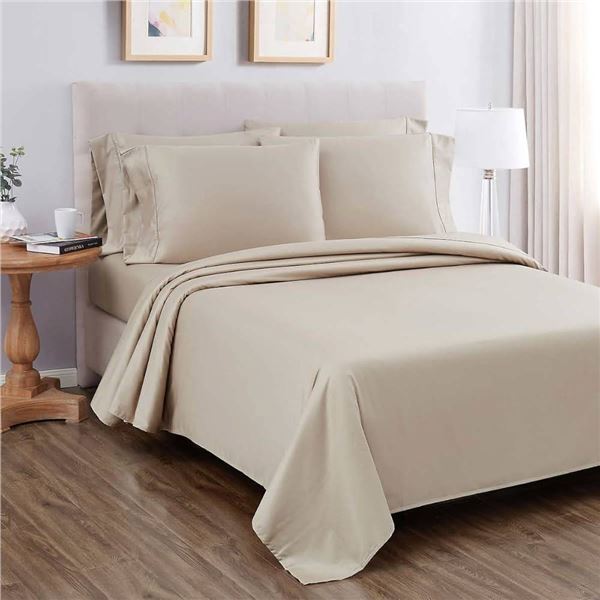 Comfy Home Celeste 9800 Series King Sheet Set – 6 Pieces