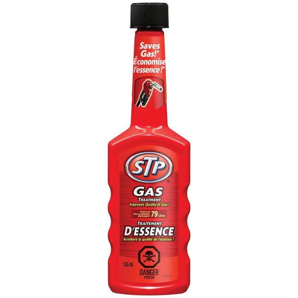 STP Gas Treatment Fuel Additive Set (3 Bottles, 7.9 fl oz Each)