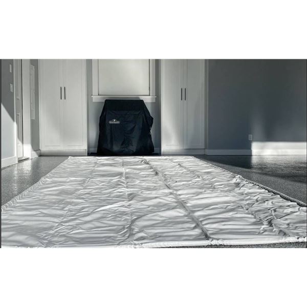 Heavy-Duty Vinyl-Coated Nylon All-Vehicle Garage Mat 7’6″ x 21′
