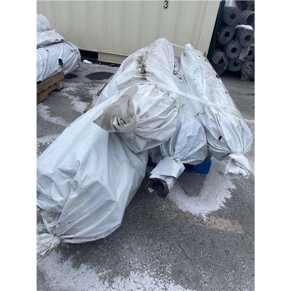 Pallet Lot of Assorted Hitec Plastics Film Type Rolls