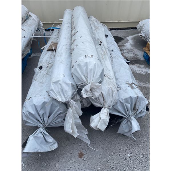 Pallet Lot of Assorted Hitec Plastics Film Type Rolls